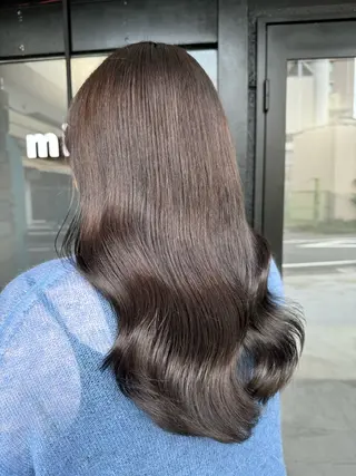 ロング カラー 透明感カラー🫧 𝐫𝐞𝐦𝐢🫧のヘアスタイル