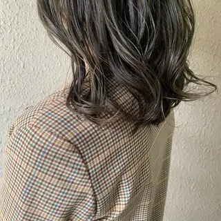 セミロング カラー chouette/ 根本優希のヘアスタイル