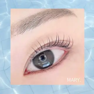マツエク・マツパ MARY.所属・MARY. フジタのマツエク・マツパデザイン