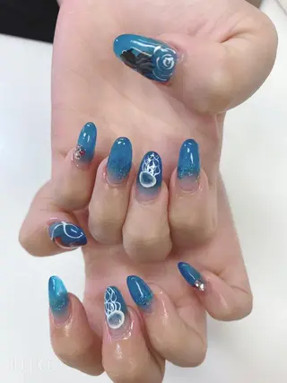 ミディアム JNA認定講師🌸 RIEのネイルデザイン