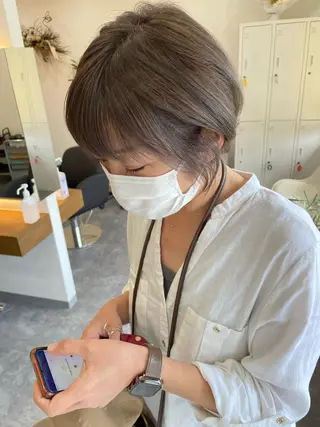 ショート hair terra ce M奈良店のヘアスタイル
