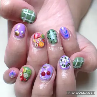 ネイル Nail ビ爪のネイルデザイン