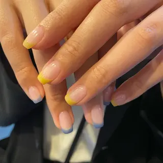 カラー ネイル scre as Etelのネイルデザイン