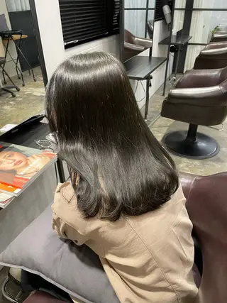 ミディアム astar所属・kotono🪿 透明感カラーのヘアスタイル