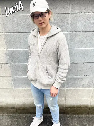 ロング カラー LuciA/エクステ カラーのヘアスタイル