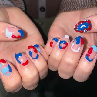 ネイル nano/きもかわ nail🐬🫧のネイルデザイン