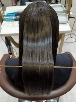 ミディアム カラー パーマ 【美髪矯正】 吉村　清志のヘアスタイル