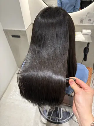 セミロング 銀座No.1髪質改善 縮毛矯正/本木のヘアスタイル