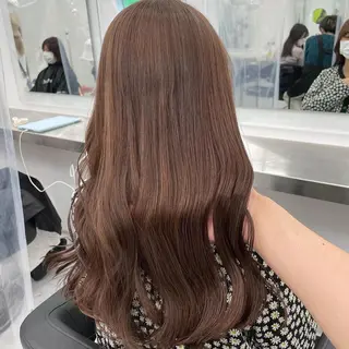 ロング カラー ヘアアレンジ salowin新宿East3階所属・艶美髪/髪質改善 /縮毛矯正/木元渓太のヘアスタイル