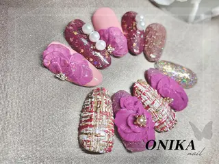 ネイル ONIKA Nail 青山通り店所属・ONIKA Nail 表参道A4徒歩2分のネイルデザイン