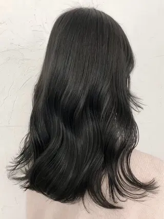 ロング カラー 𓏸レイヤー髪質改善 透けカラーカノン🫧のヘアスタイル