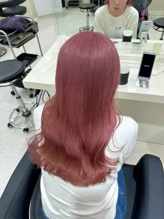 ロング カラー ヘアアレンジ 🎀 yuuka🎀のヘアスタイル