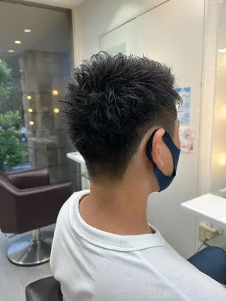 ショート メンズ Lafonte fama所属・女性カットモデル 募集 石田沙優美のヘアスタイル