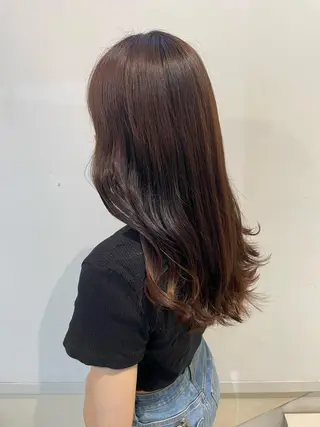 ロング 髪質改善カラー🤍 エクステ✨君島由実子のヘアスタイル