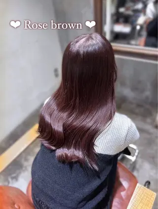 ロング カラー salon de Milk所属・韓国ヘア/艶髪/ ガーリー/ラナ🎀のヘアスタイル