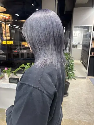 セミロング カラー ブレンバイドット所属・ニュアンスカラー/ 🫧レミ(坊主)のヘアスタイル