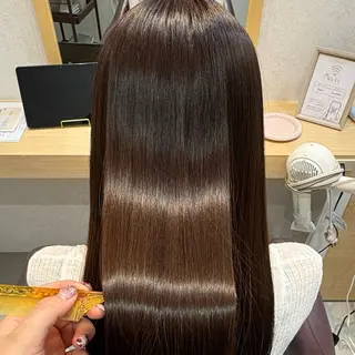 ロング カラー パーマ 透明感/チョコカラー 💍TAMA💍のヘアスタイル