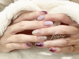 ネイル フルリール 【プライベートサロンのネイルデザイン