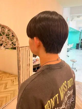 ショート メンズ メンズパーマモデル ／浅野未来🌼.*のヘアスタイル