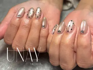 ミディアム nailsalon -unay-所属・nailsalon unayのネイルデザイン