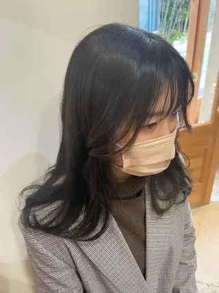 カラー なかむら ゆきのヘアスタイル