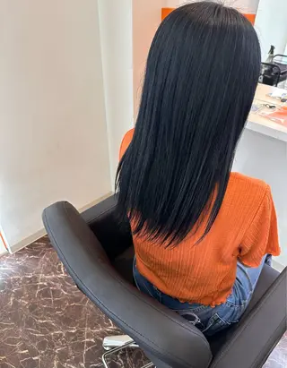 セミロング 韓国ヘア🇰🇷 Misuzuのヘアスタイル