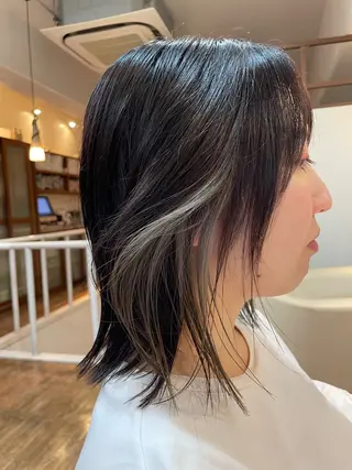 ミディアム カラー STUDIO 4H所属・小山功陽 /メンズスタイルのヘアスタイル