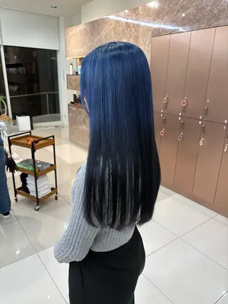 ロング ハイトーン職人💗 松本輝美のヘアスタイル