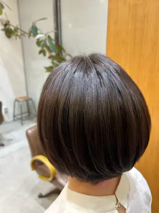 ショート COQOO ORGANIC所属・河野 凛依のヘアスタイル