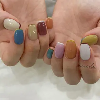 ネイル miele【ミエレ】 シンプル一癖のネイルデザイン