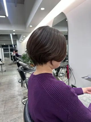 ショート あいこ/ハンサム ショート/銀座🌷のヘアスタイル