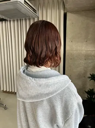 ミディアム パーマ ショートカット無料/ 小顔ショートのヘアスタイル