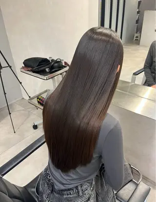 ロング hao 髪質改善/トリートメント/レイヤーカット【ハオ】所属・Ayaka /透明感 カラー🎀モデル募集のヘアスタイル