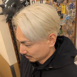 ショート カラー メンズ fuwat所属・秋葉原でカラーする なら🐉ちぇーたんのヘアスタイル