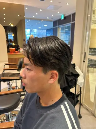 ヘアアレンジ メンズ 縮毛矯正/カット/ 韓国ヘア/蛯原🍤のヘアスタイル