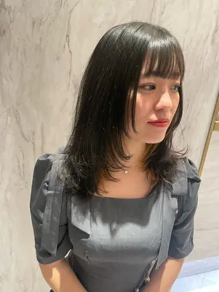ロング KIND所属・KIND 細川碧のヘアスタイル