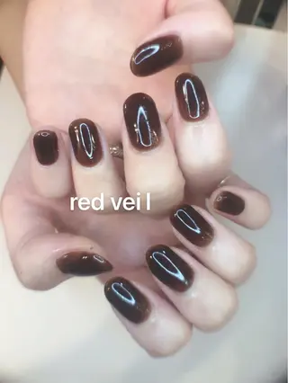 ミディアム ネイル 長さ出し専門 nynaのネイルデザイン