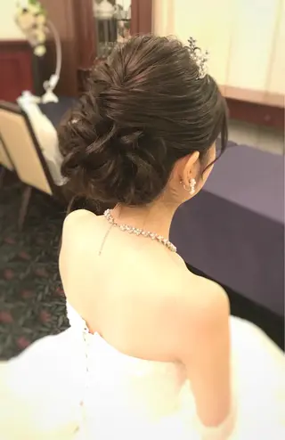 セミロング まつパ・ヘアセット ♡Chinami♡のマツエク・マツパデザイン