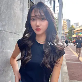 ロング カラー シールエクステ特化 ハイトーン、NANAのヘアスタイル