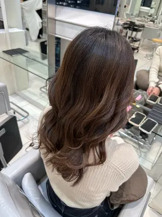 ロング orgo所属・︎︎☁🧺チヒロ モデル募集🧺︎︎☁のヘアスタイル