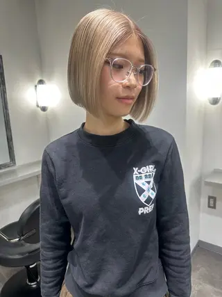 ショート 篠崎 佑季のヘアスタイル