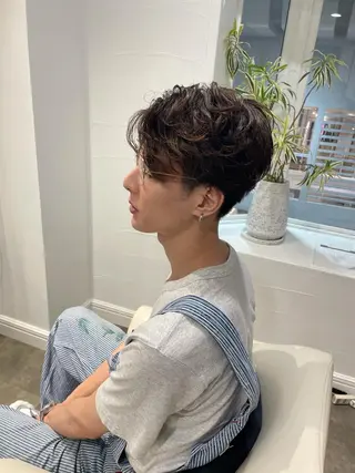 ショート メンズ SHEARA BY CARE所属・. AYUKAのヘアスタイル