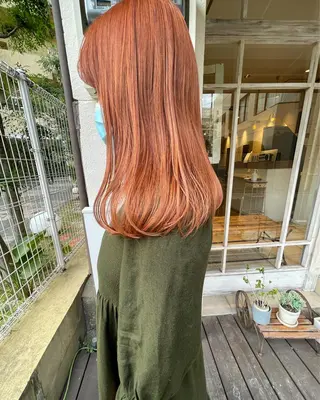 ロング カラー 🙃 透明感カラー/ボブのヘアスタイル