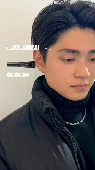 メンズ アイブロウ Eye Salon Ciel所属・Ciel大阪心斎橋 HBL正規サロンの眉毛・アイブロウイメージ