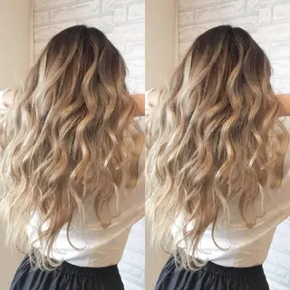 ミディアム カラー JILBLAN京都 ショート/ハイライトのヘアスタイル