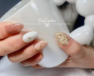 ネイル LEAF🍃 リーフのネイルデザイン