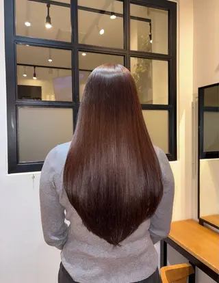 ロング カラー 🪽MiYU🪽 艶カラー⁎⁺˳✧のヘアスタイル