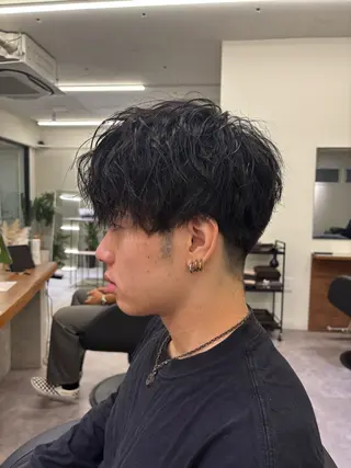 ショート メンズ 山田 浩翔のヘアスタイル