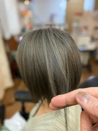 ショート カラー GOLD BLACK所属・究極の艶髪！ 艶神！大矢祥央のヘアスタイル