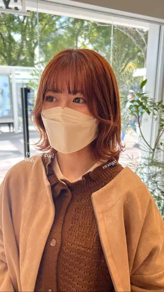 ショート パーマ/名古屋パーマ / コデラ ナナホのヘアスタイル